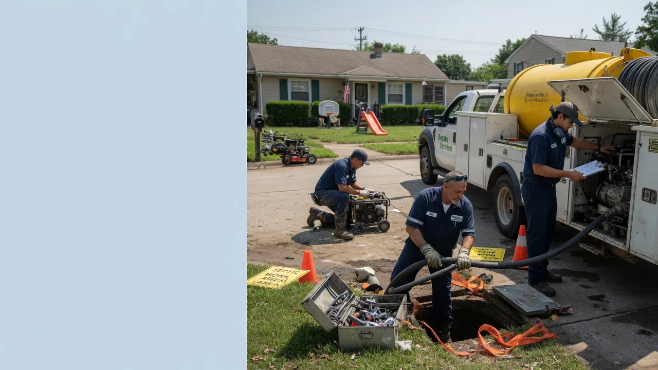 Septic Tank Pumping in Plantersville, MS near me
